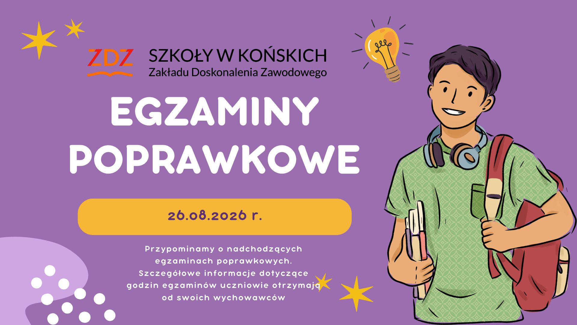 Egzaminy poprawkowe