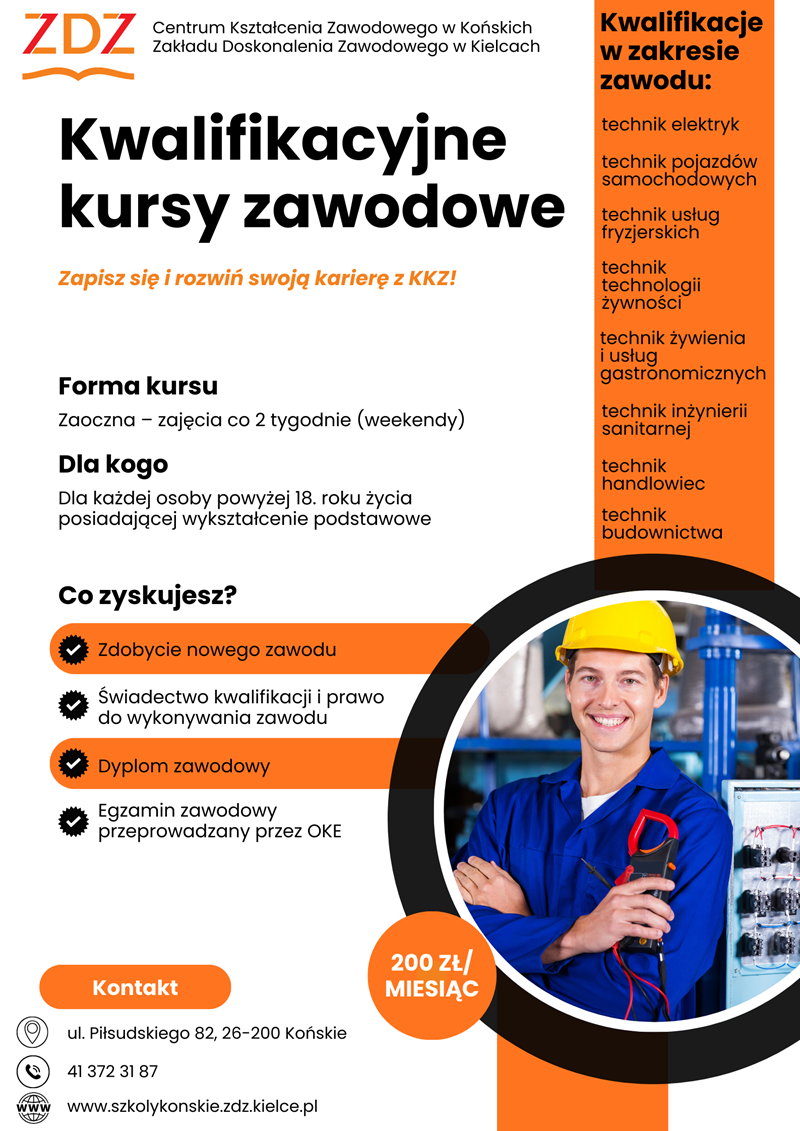 Kwalifikacyjne kursy zawdowe 1